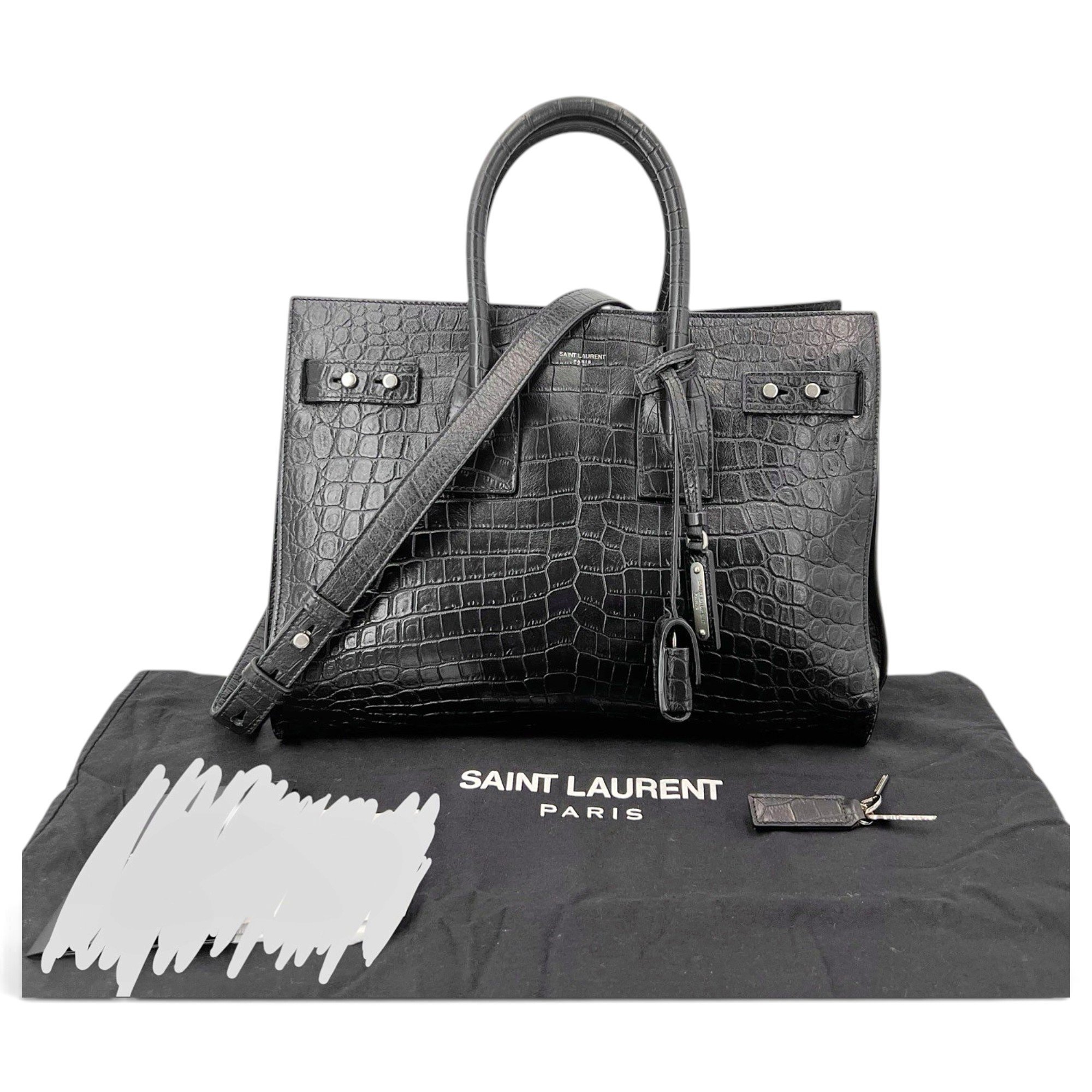 Sac de Jour leather handbag