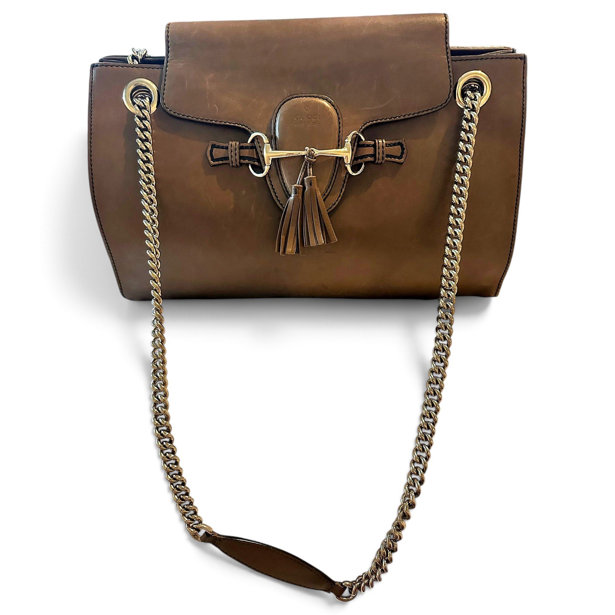 Emily leather handbag