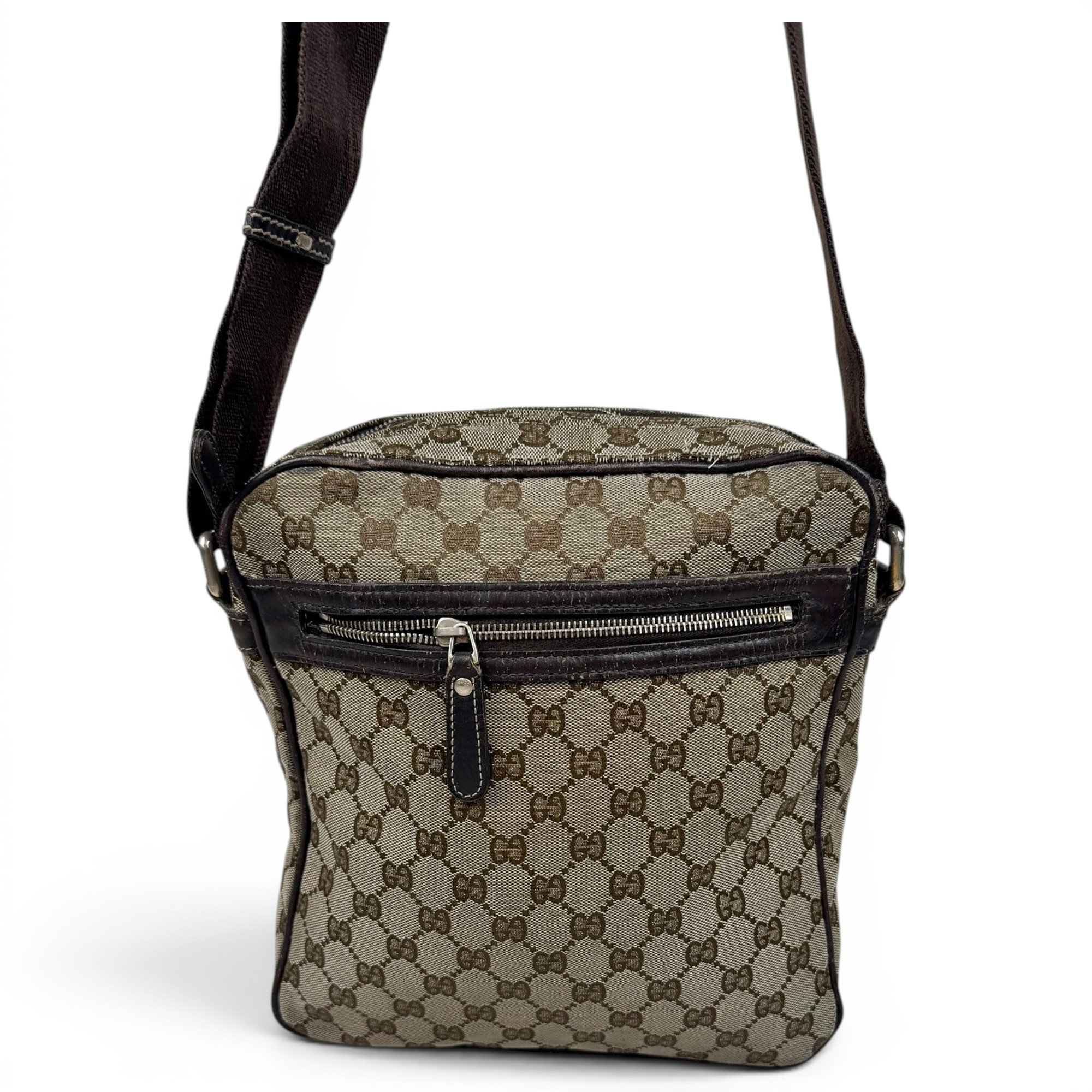 Ophidia cloth crossbody bag