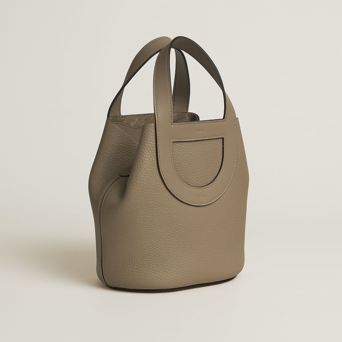 Beige Marfa Hermès In-the-loop 18 Bag