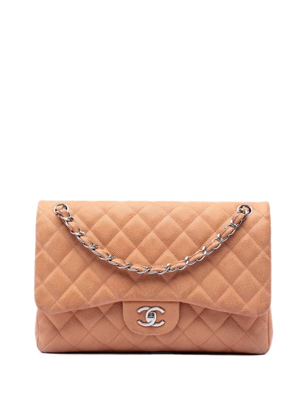 2012-2013 Jumbo Classic Caviar Double Flap shoulder bag