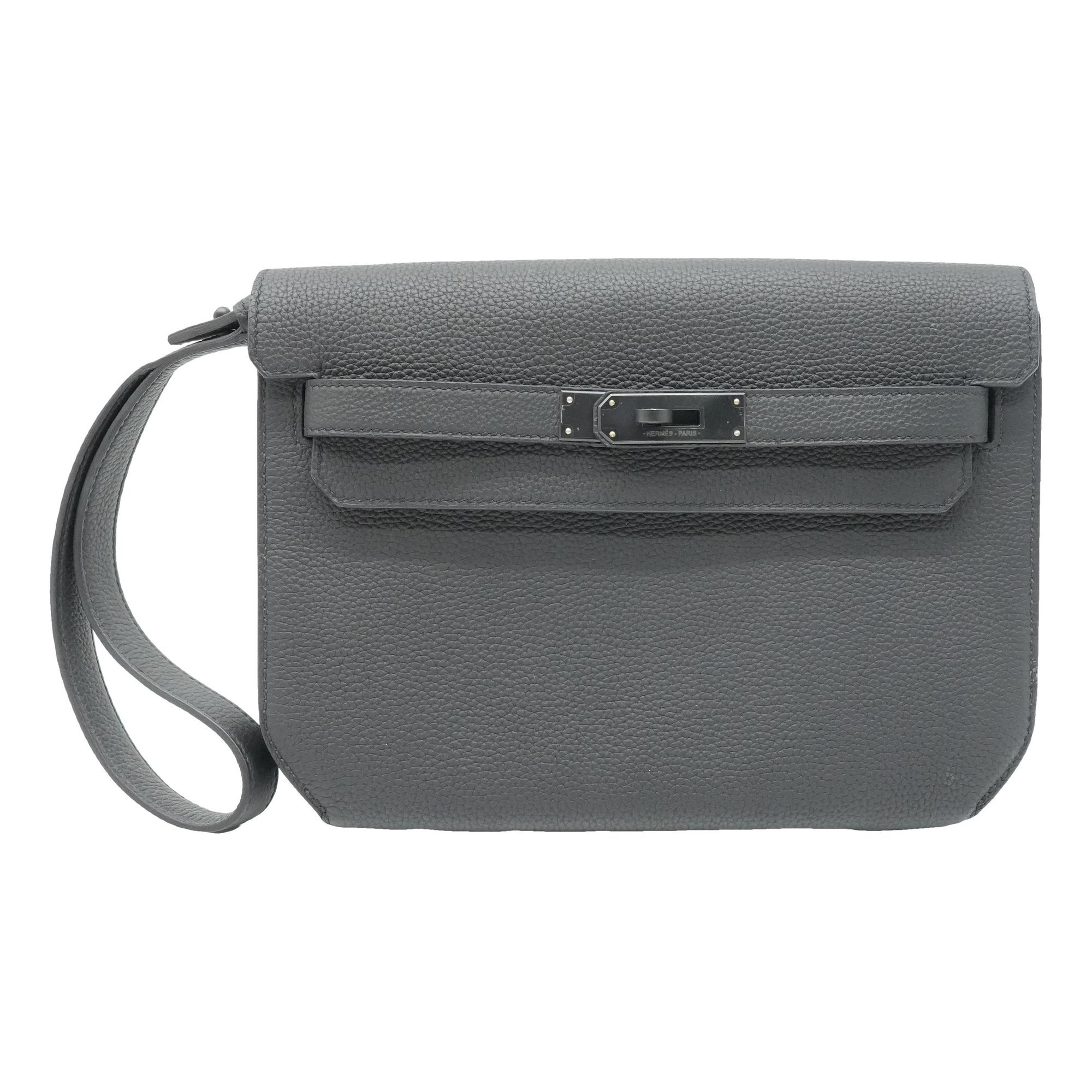 Kelly Dépêches leather clutch bag