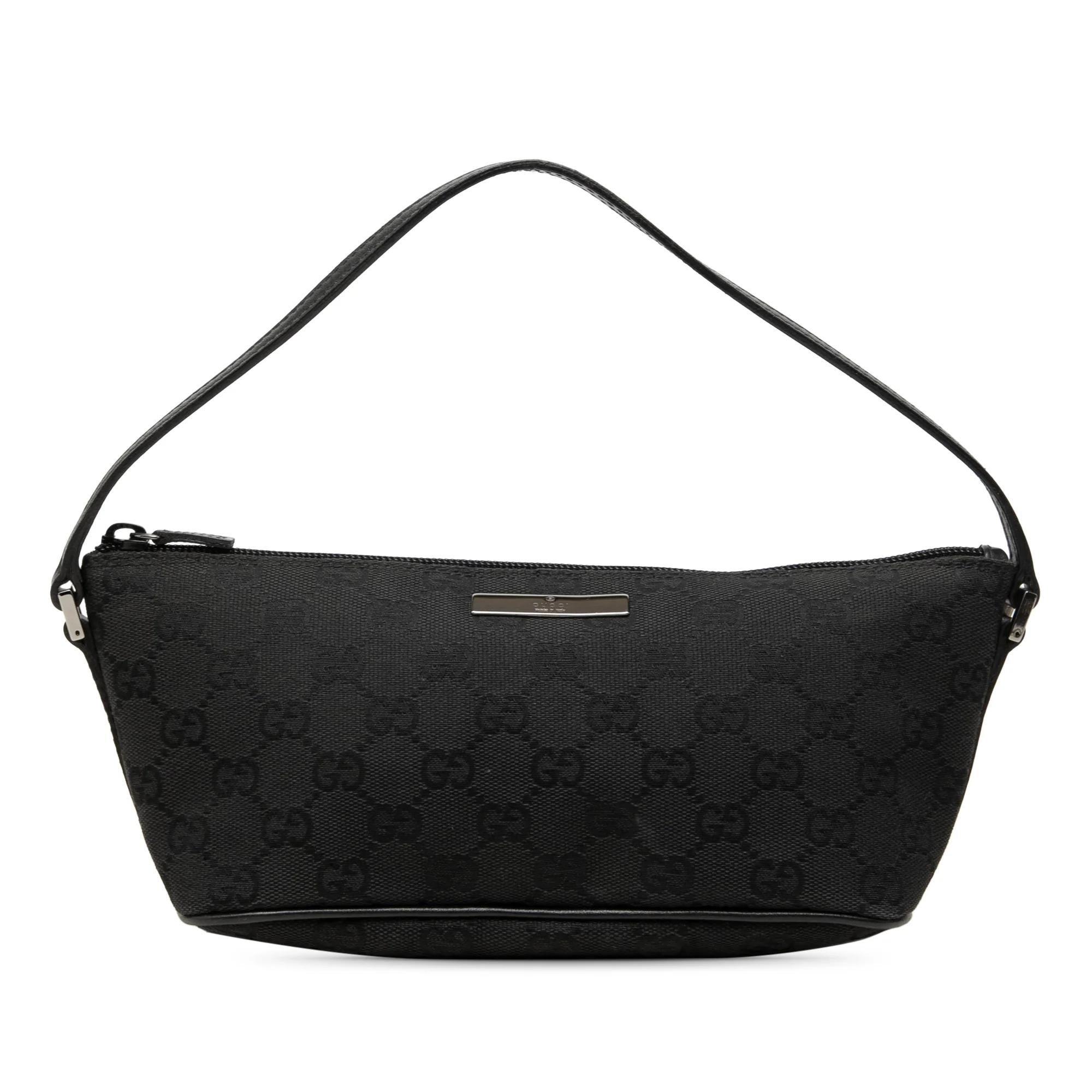 Gucci B leather handbag