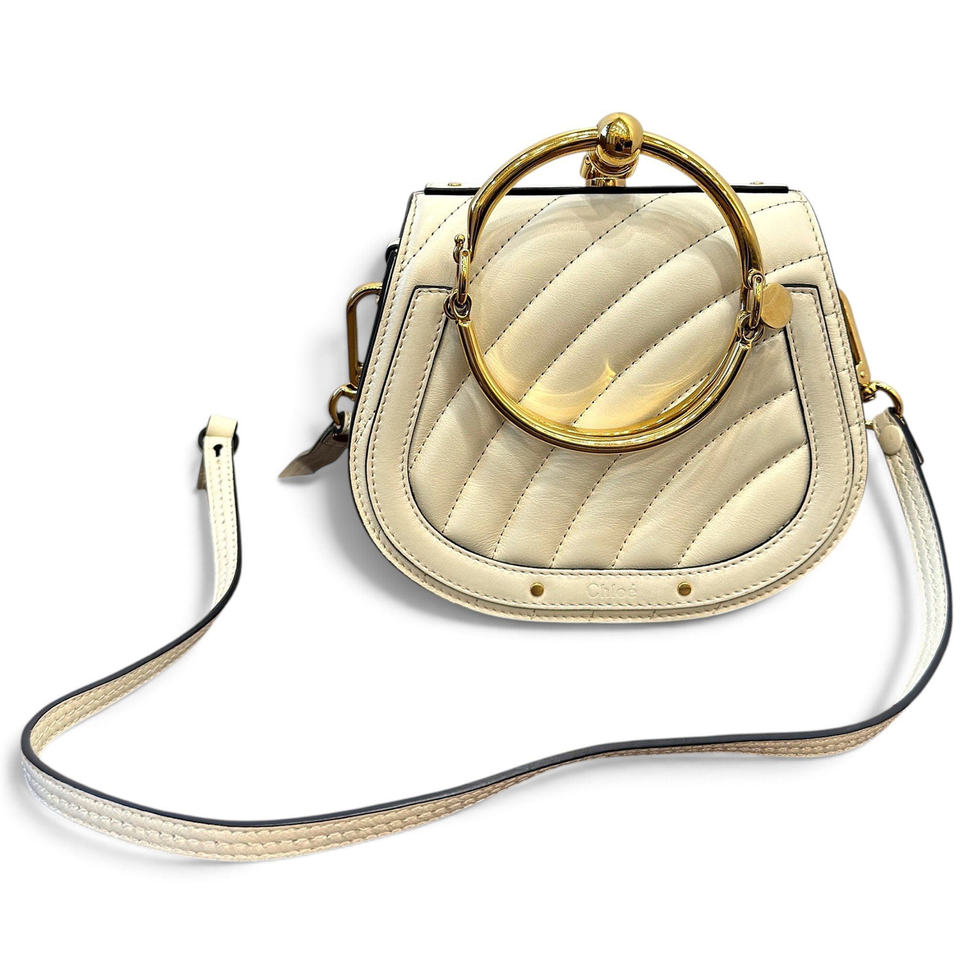 Bracelet Nile leather crossbody bag