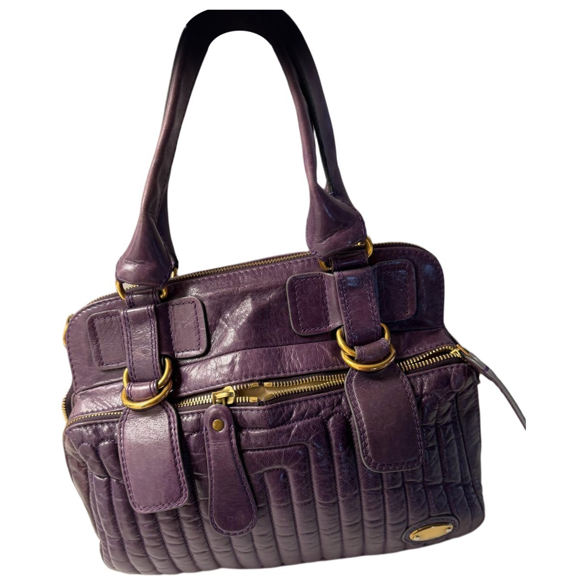Leather handbag