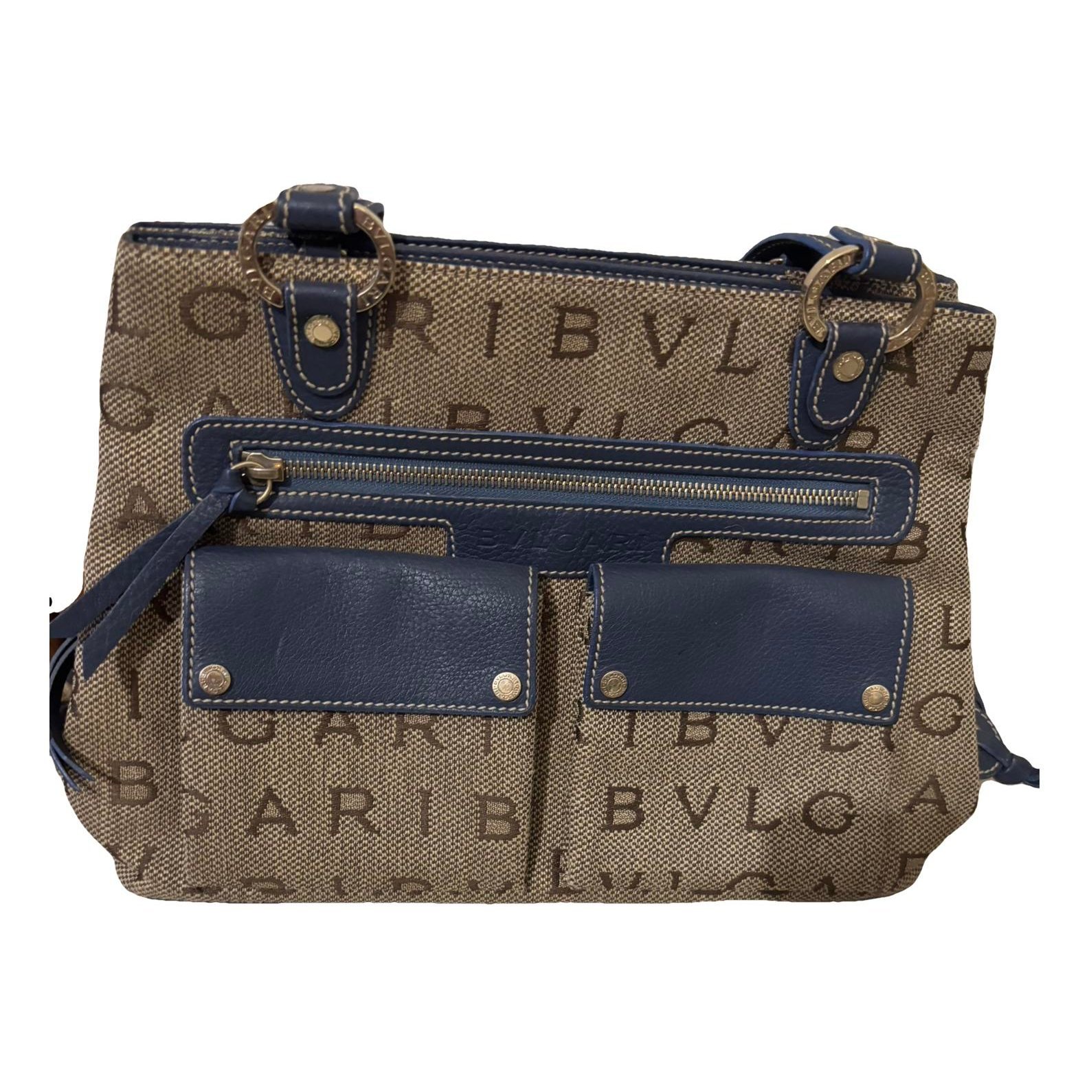 Patent leather handbag