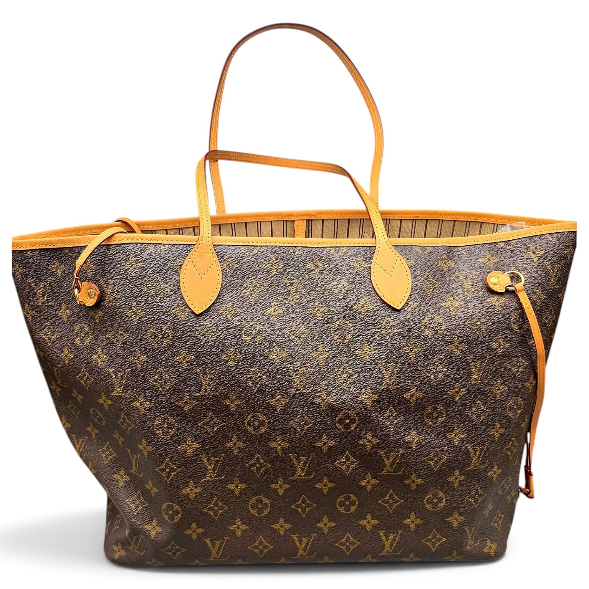 Neverfull leather tote