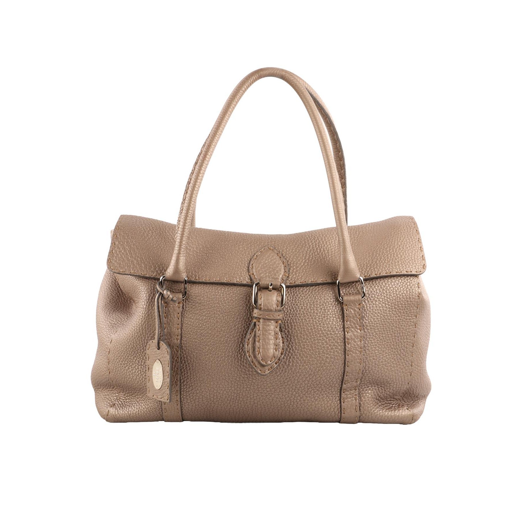 Leather tote