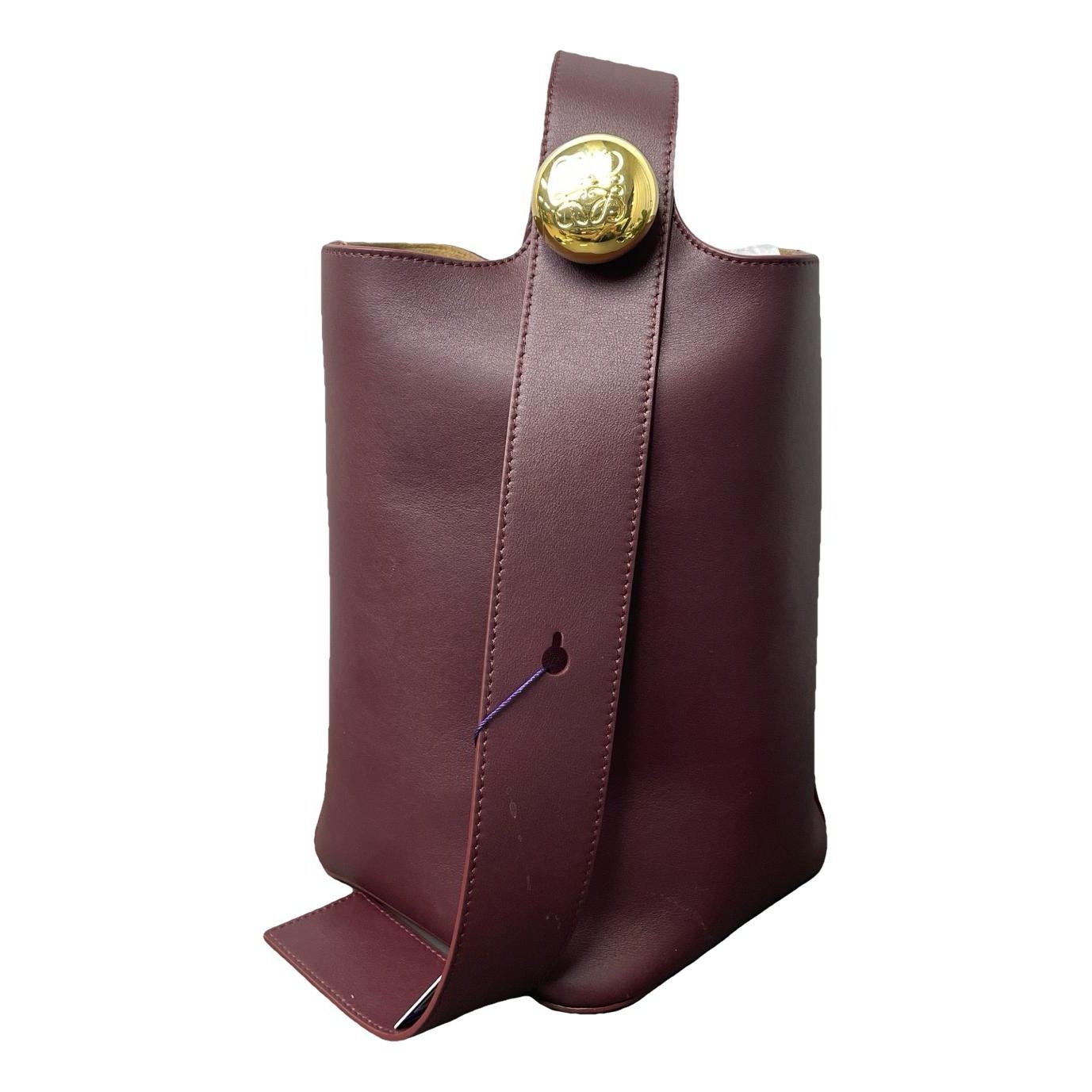 Pebble leather handbag