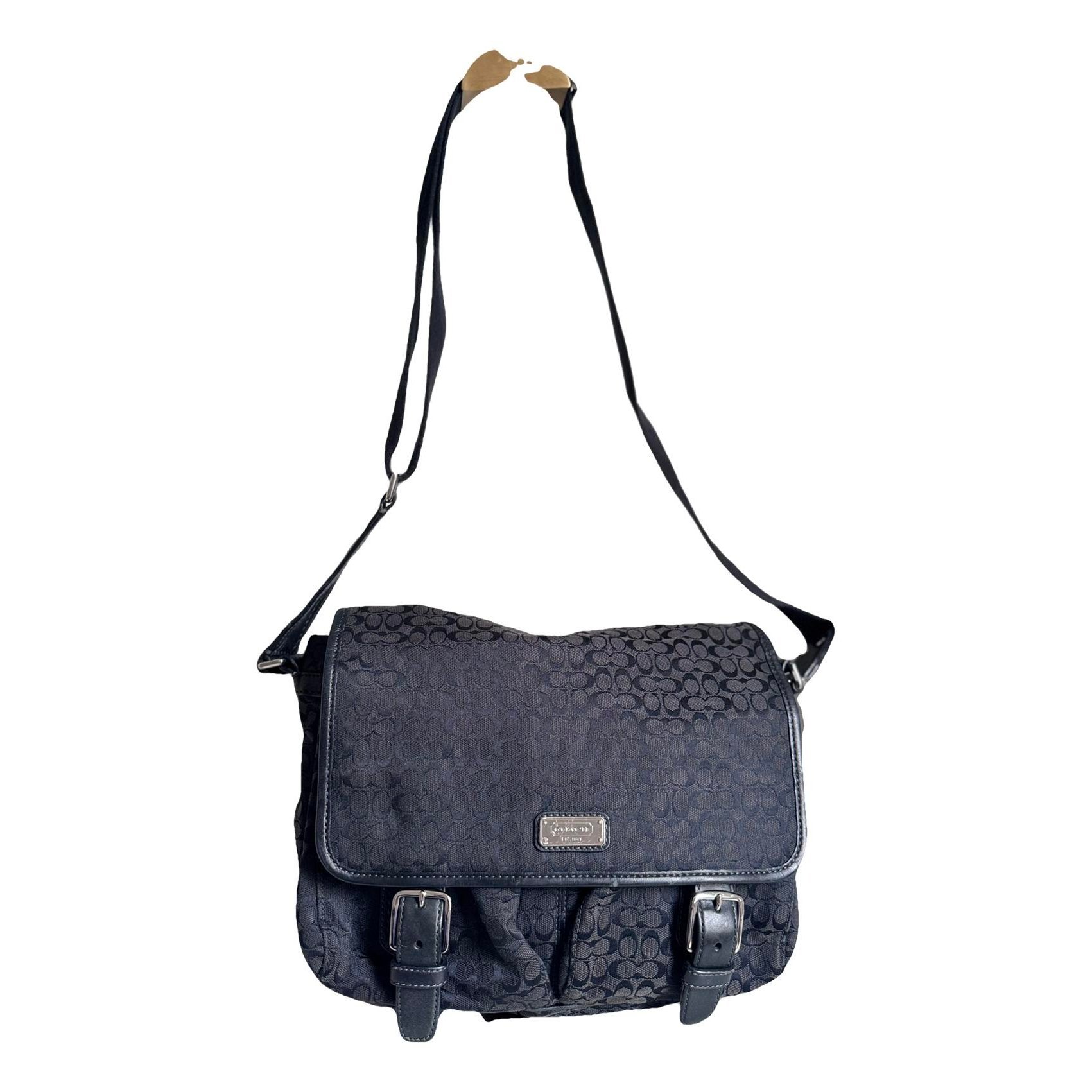 Signature Sufflette cloth handbag
