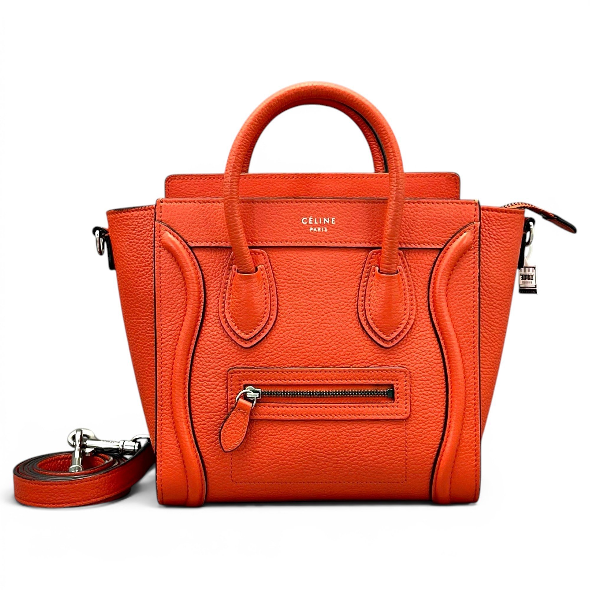 Nano Luggage leather handbag