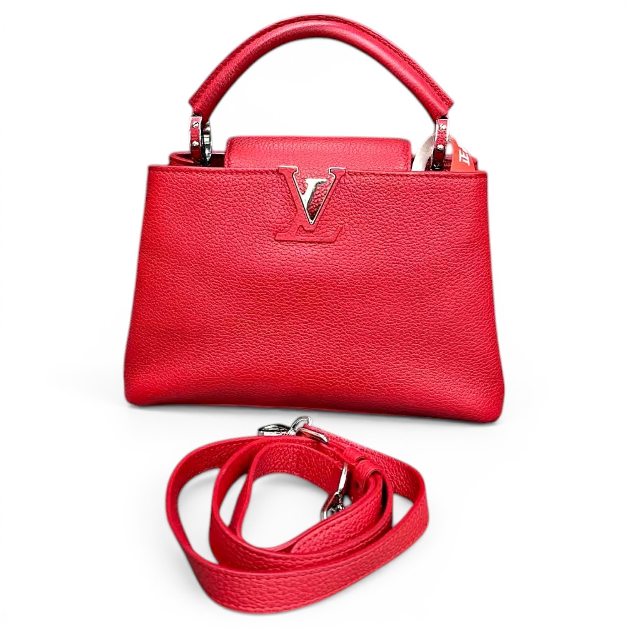 Capucines leather handbag