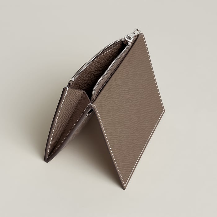 Étoupe Plipla Compact Wallet