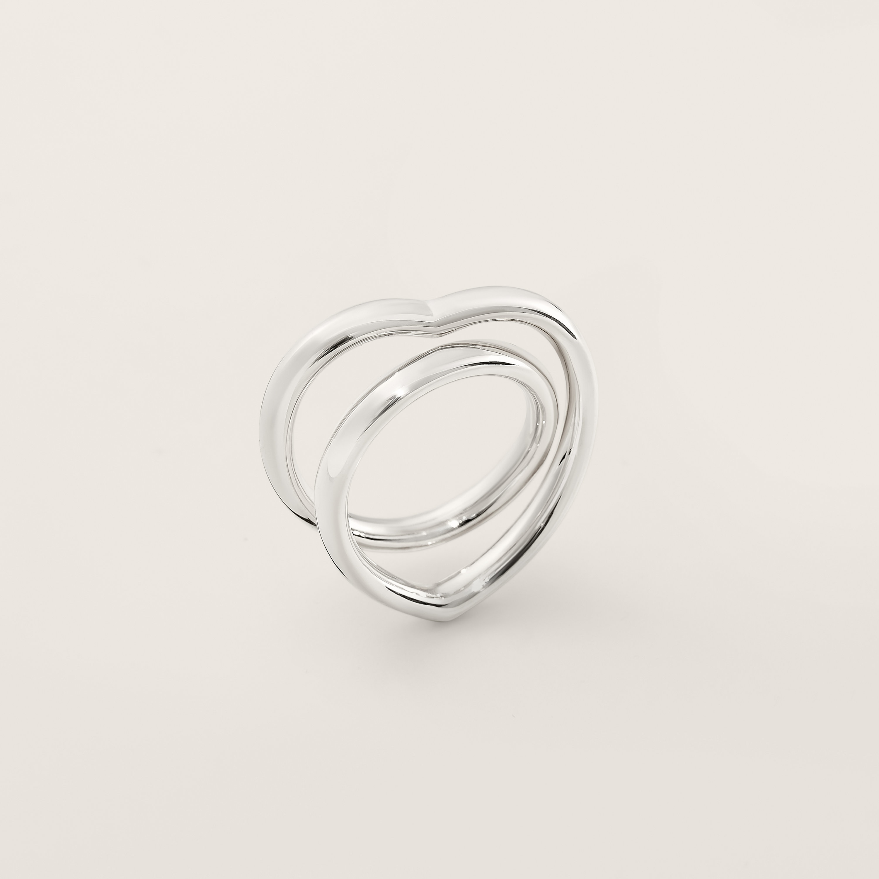 Vertige Cœur ring, medium model