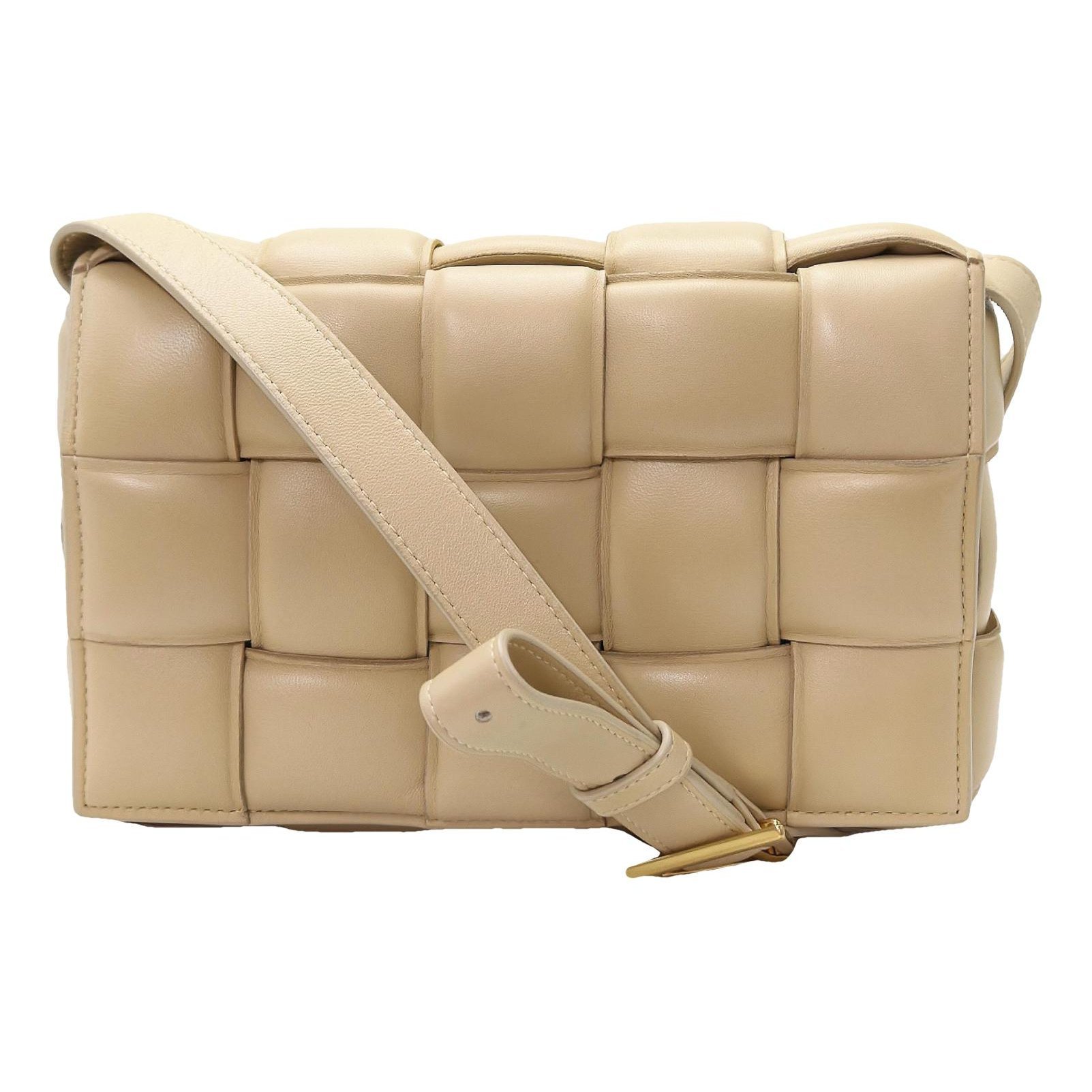 Cassette Padded leather crossbody bag