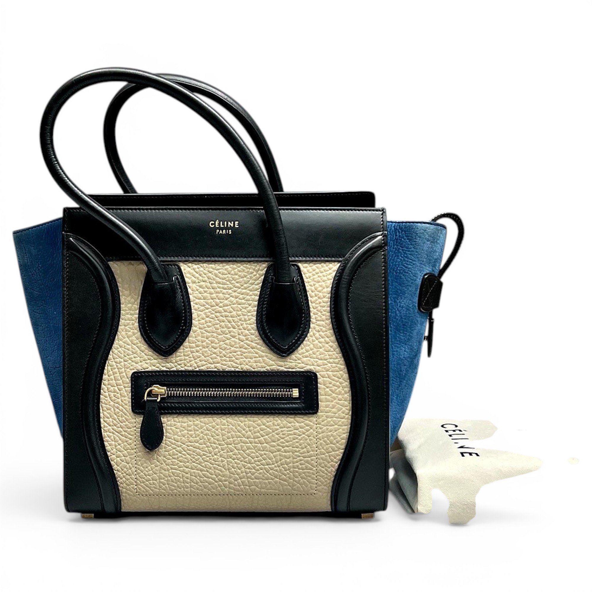 Luggage leather handbag