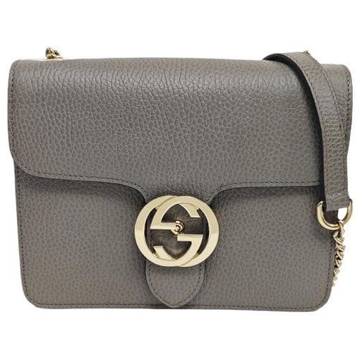 Leather crossbody bag