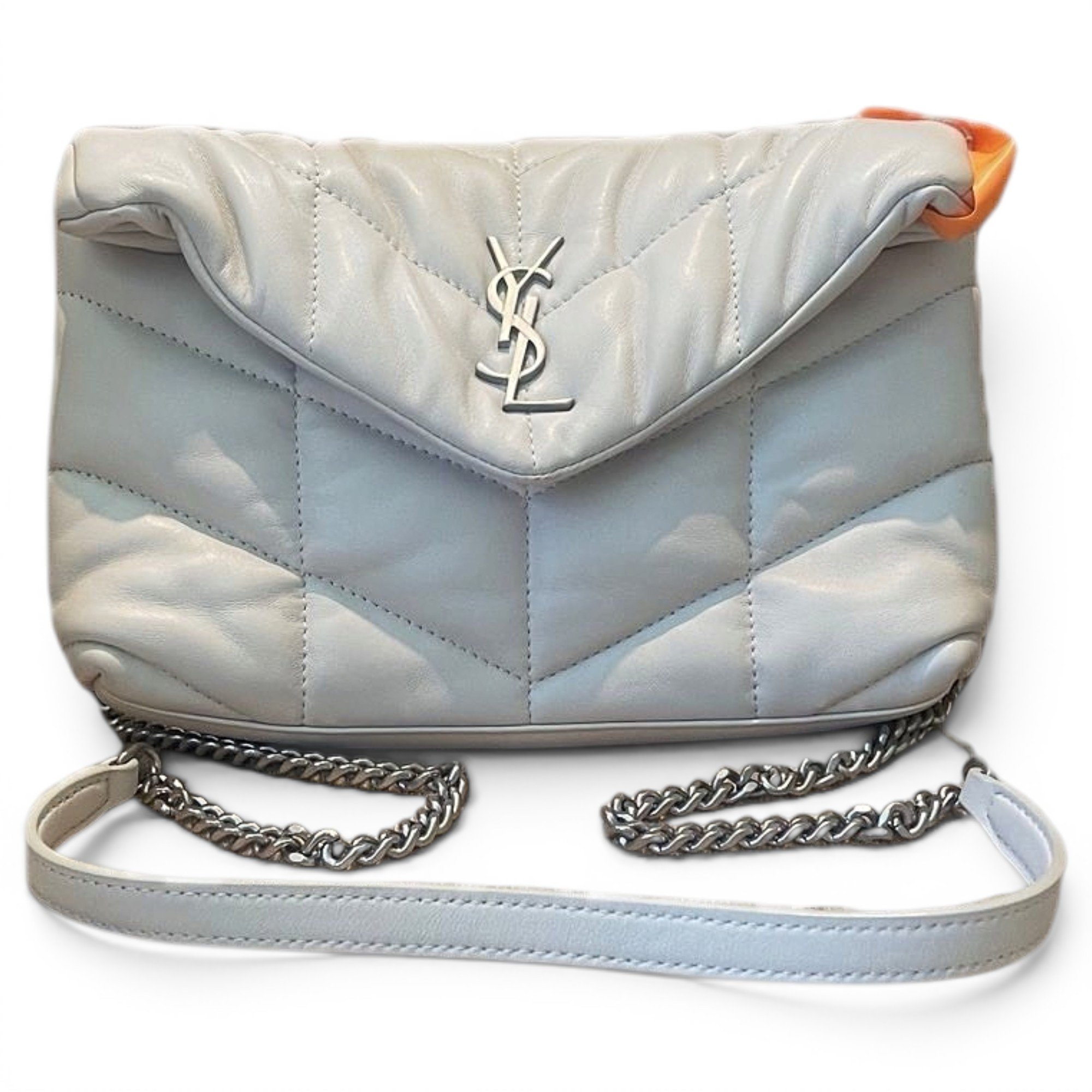 Saint Laurent Loulou Puffer leather handbag