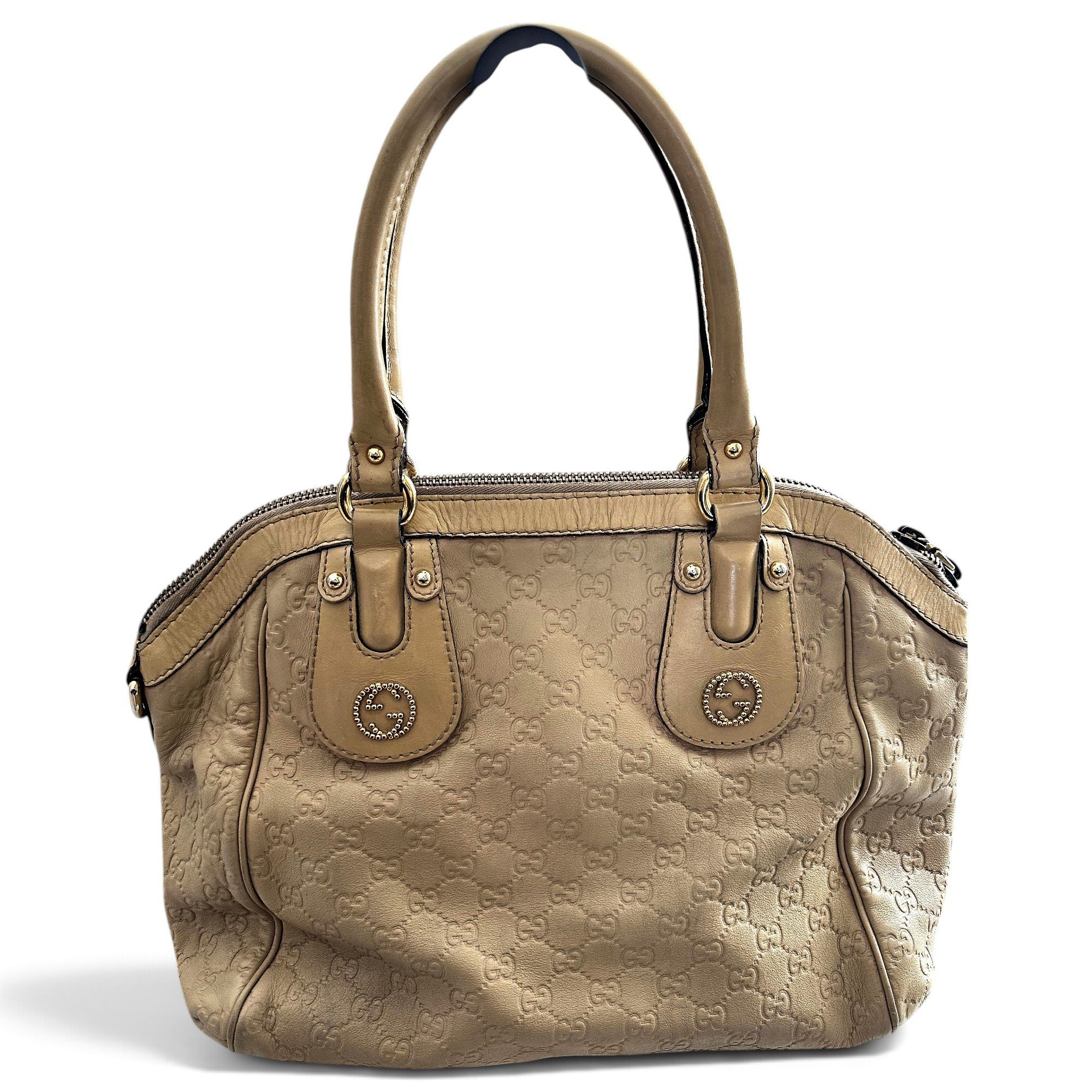 Leather handbag