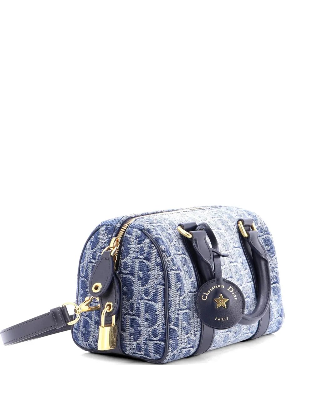 Groove Convertible Bowling Bag Oblique Denim 20 handbag
