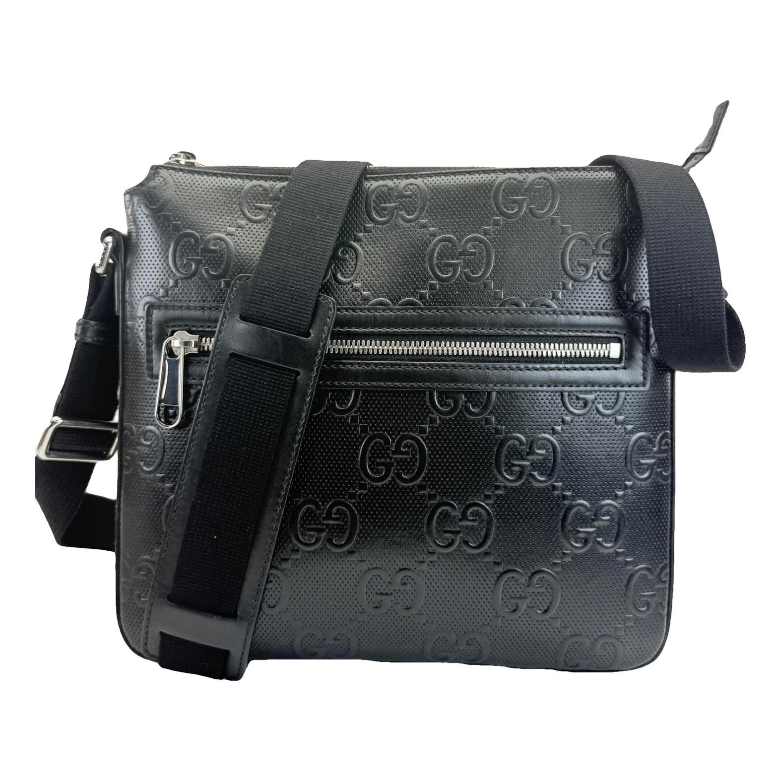 Leather crossbody bag