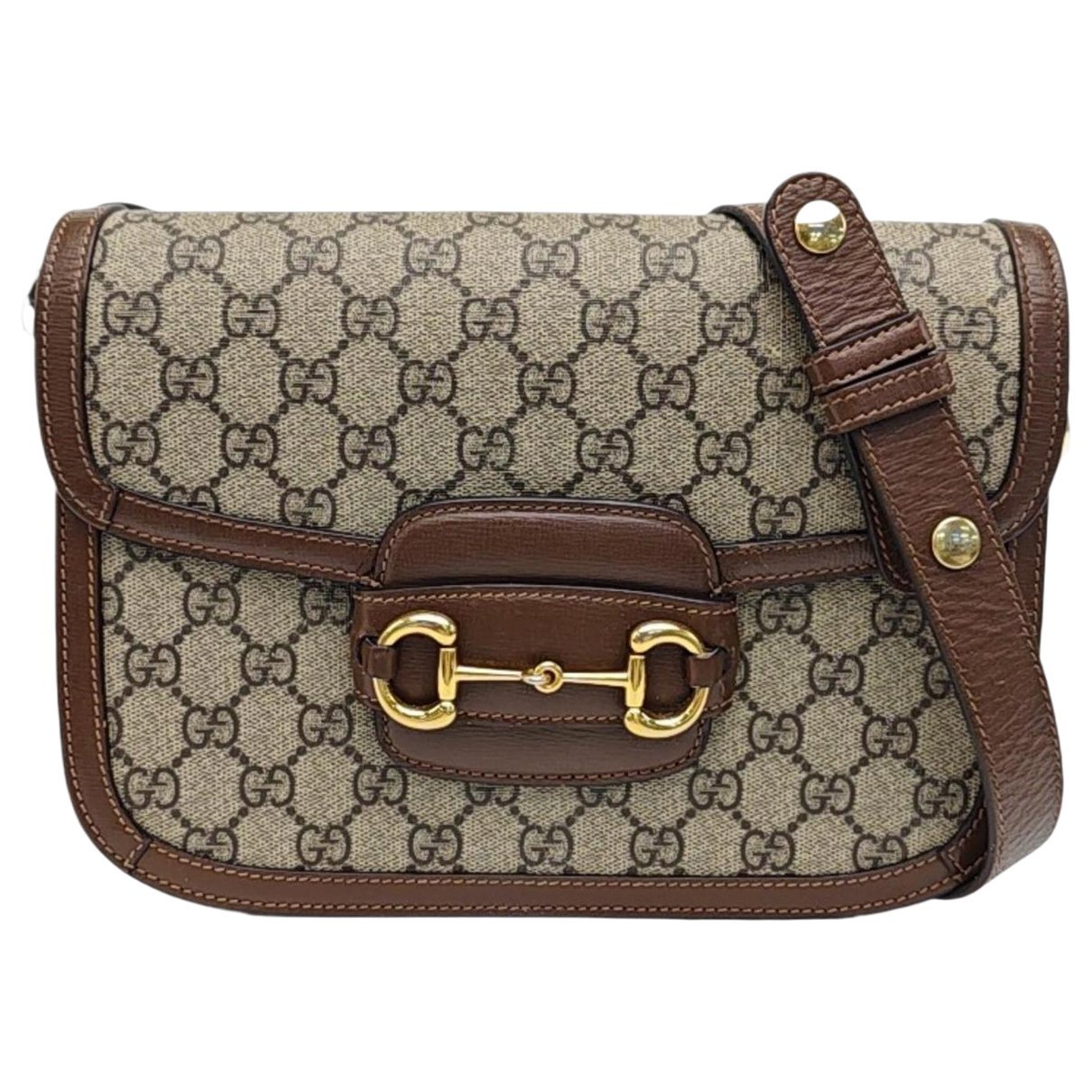 Handle Horsebit 1955 leather handbag