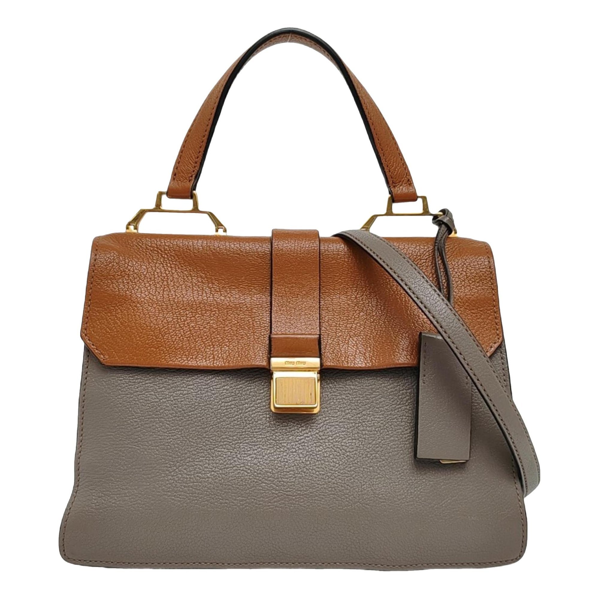Leather crossbody bag