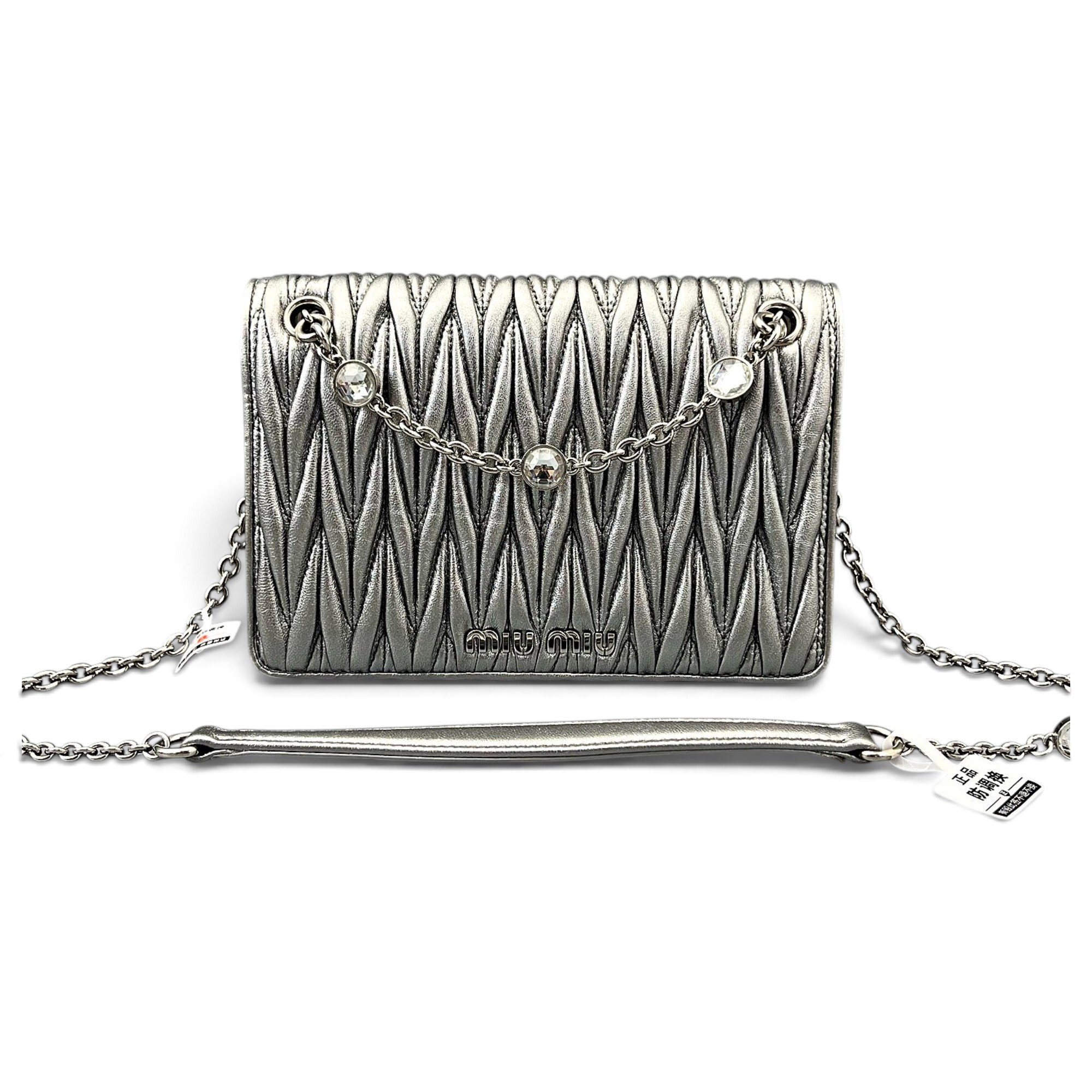 Leather crossbody bag