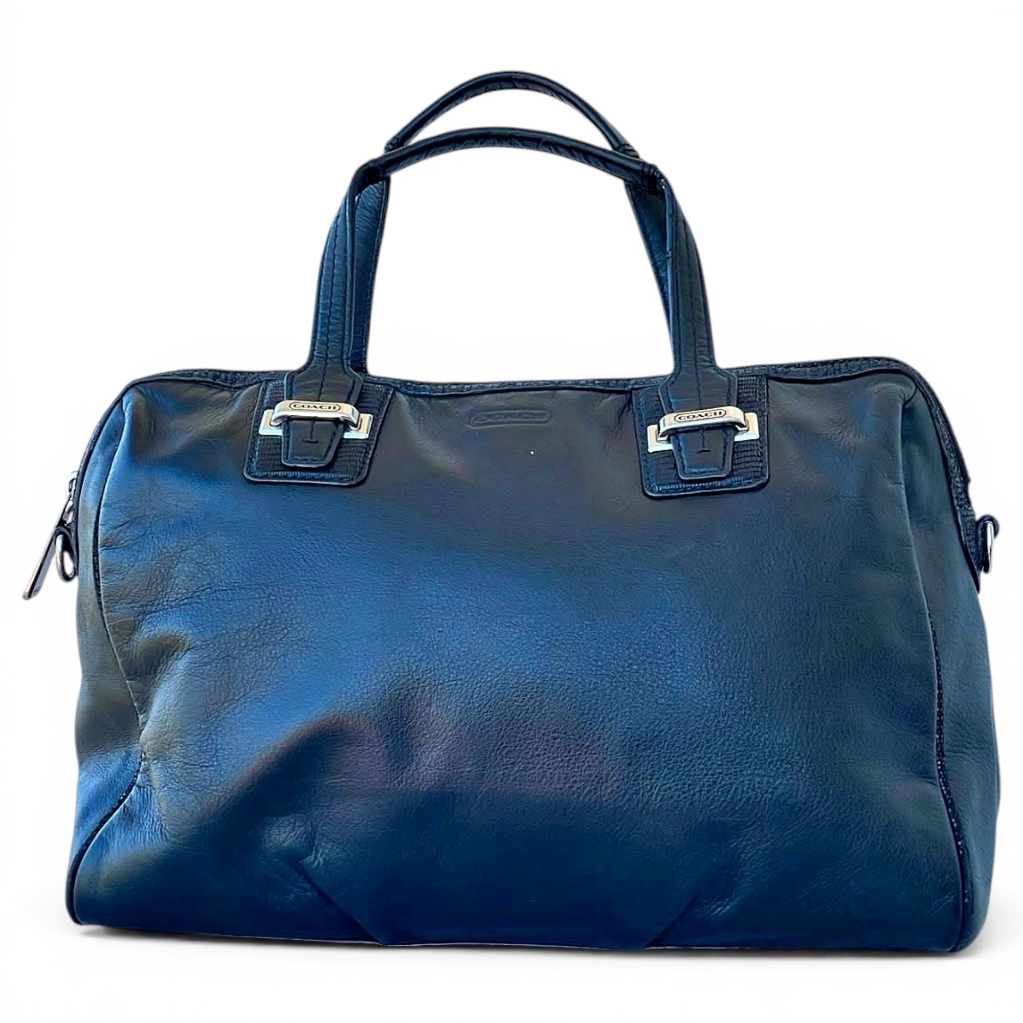 Leather satchel