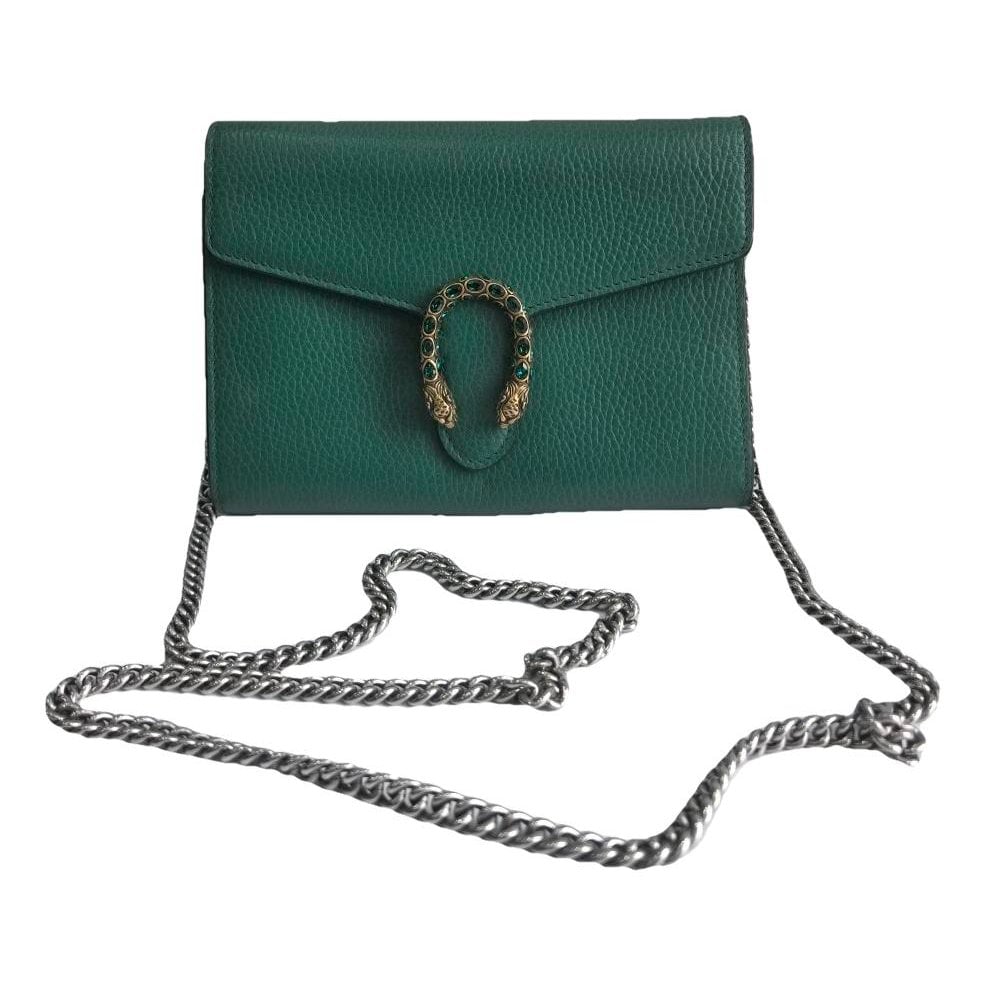 Dionysus Chain Wallet leather handbag
