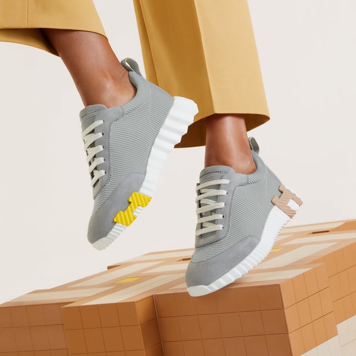 Gris Tempérance Bouncing Sneaker