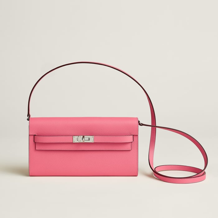 Rose Azalée Kelly Classique to Go Wallet