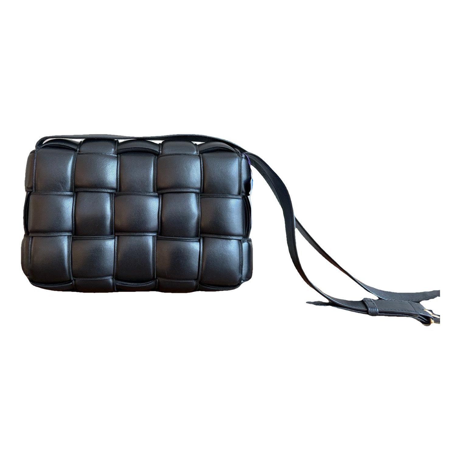 Cassette Padded leather handbag
