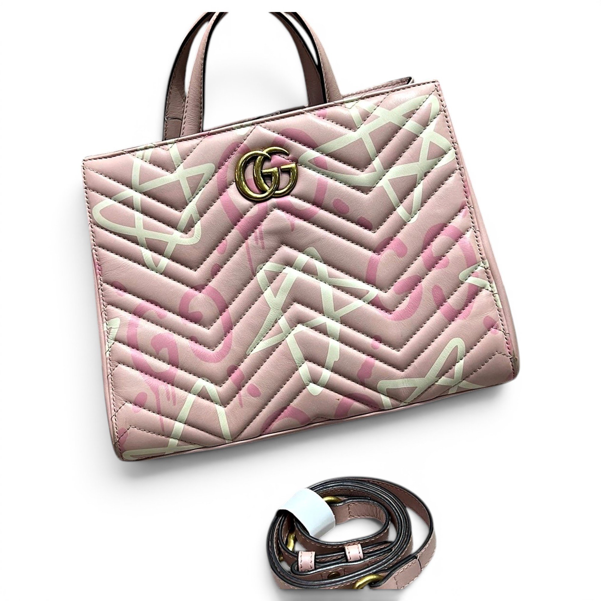 GG Marmont Shopping leather handbag