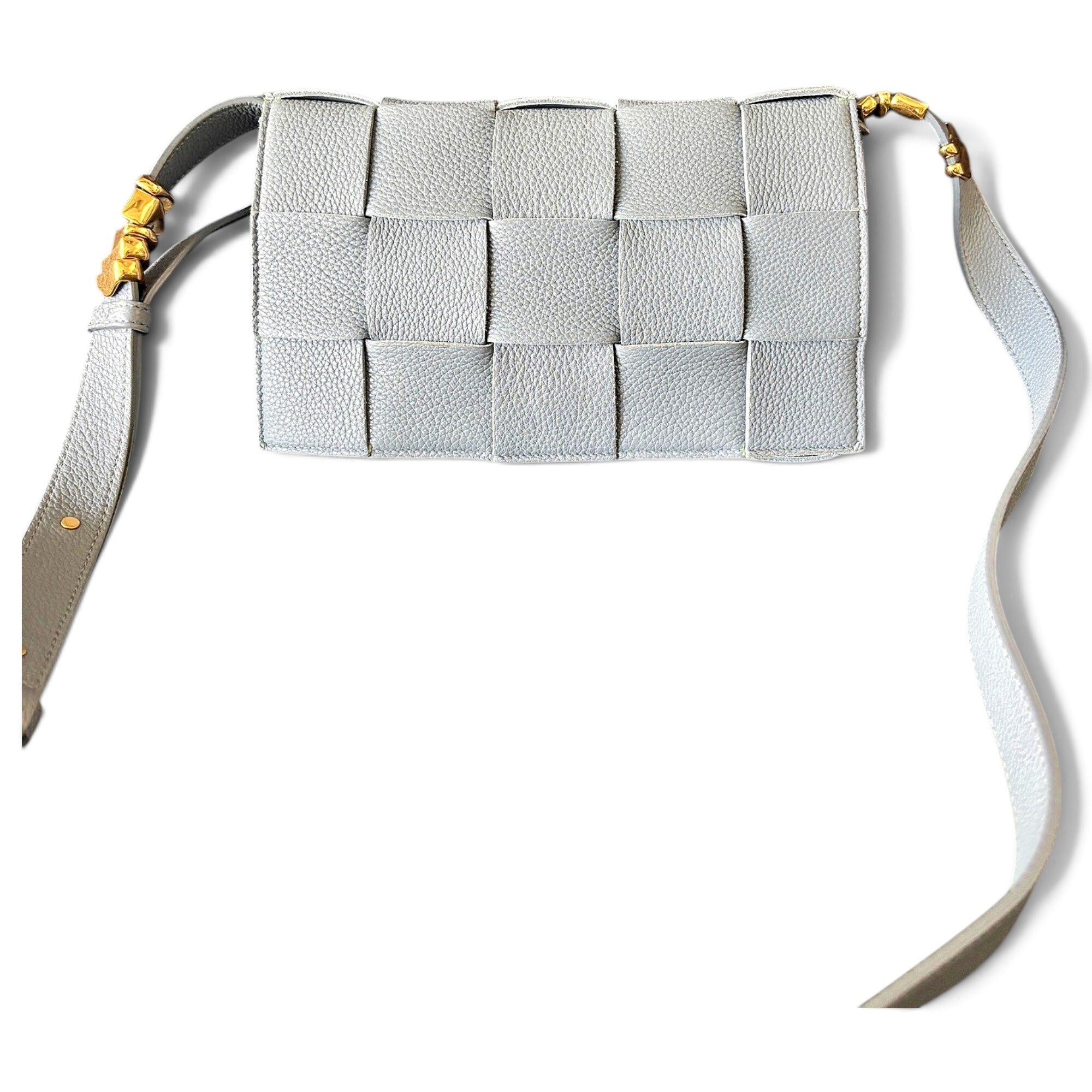 Cassette leather crossbody bag