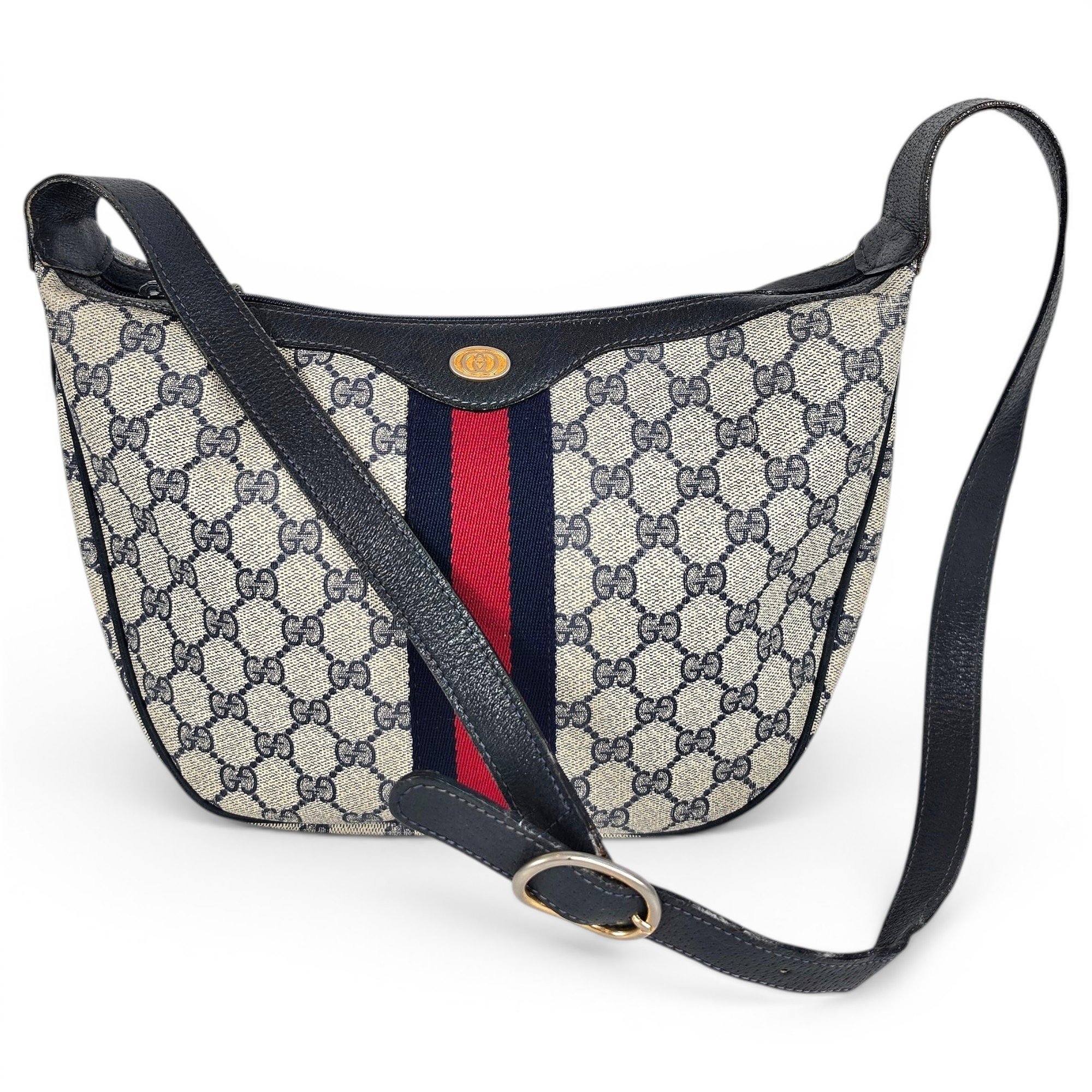 Ophidia Hobo leather handbag