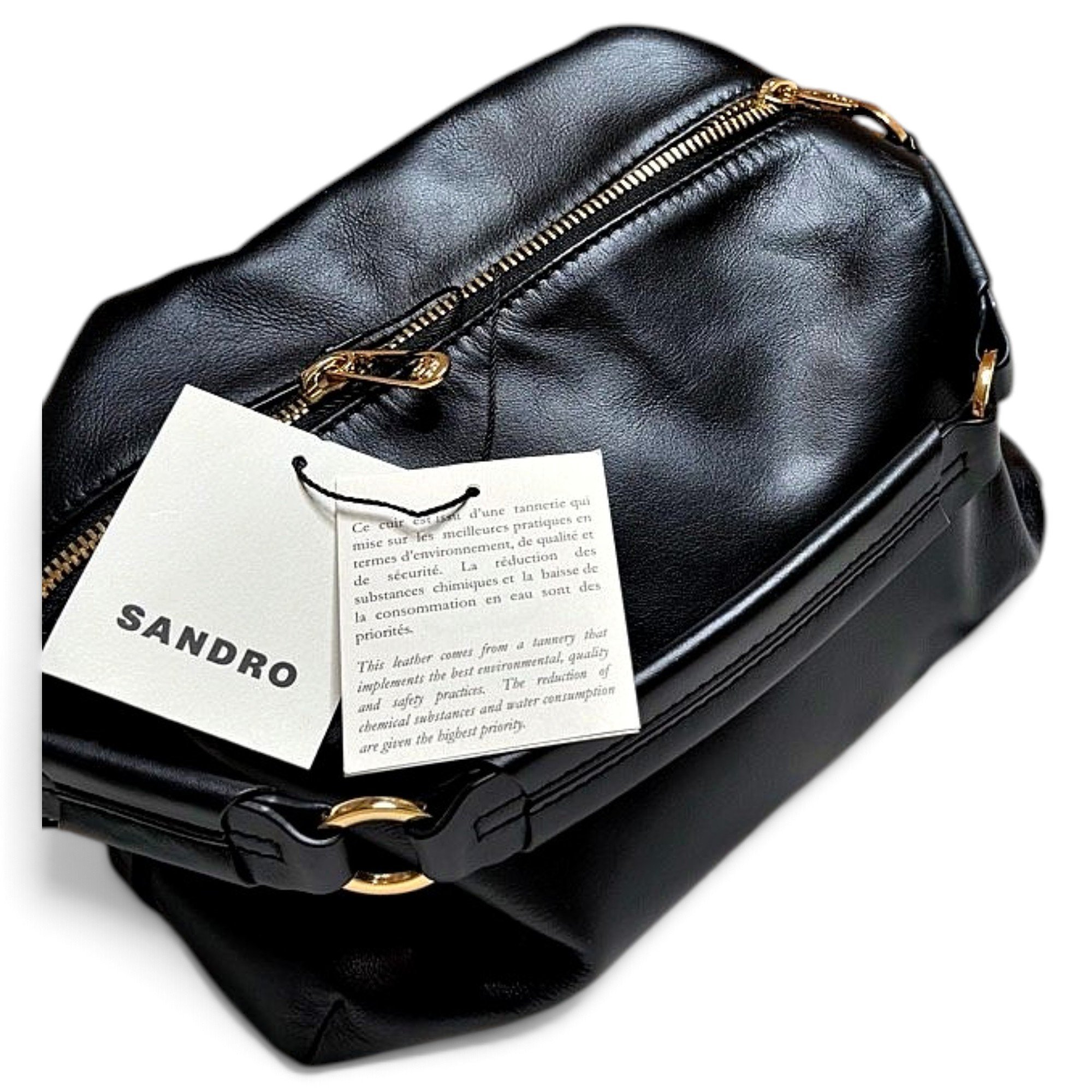Leather handbag