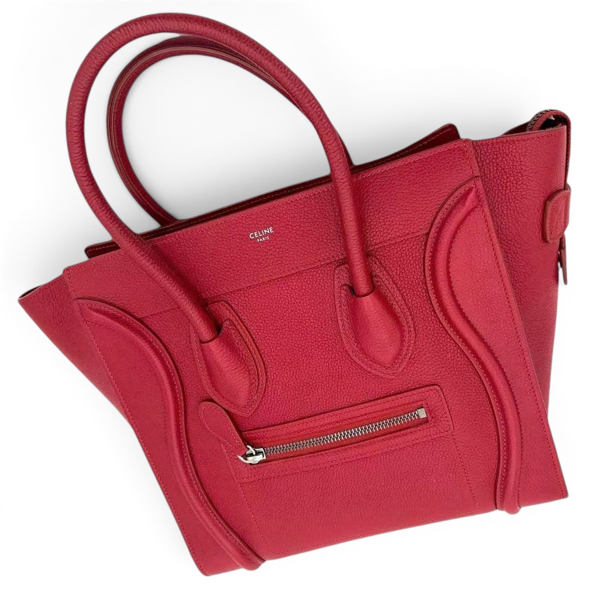 Luggage leather handbag