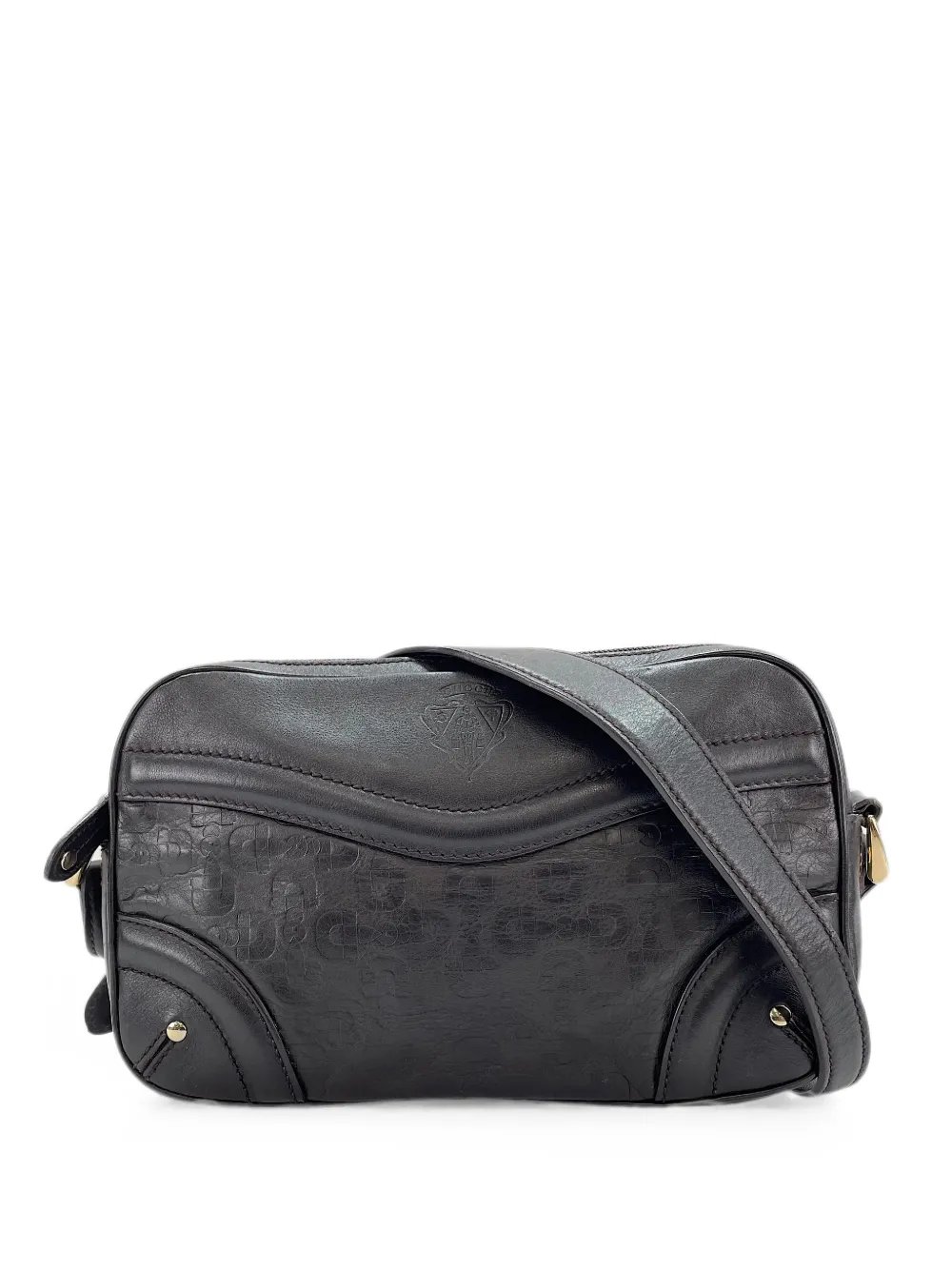 2000s Horsebit pattern shoulder bag
