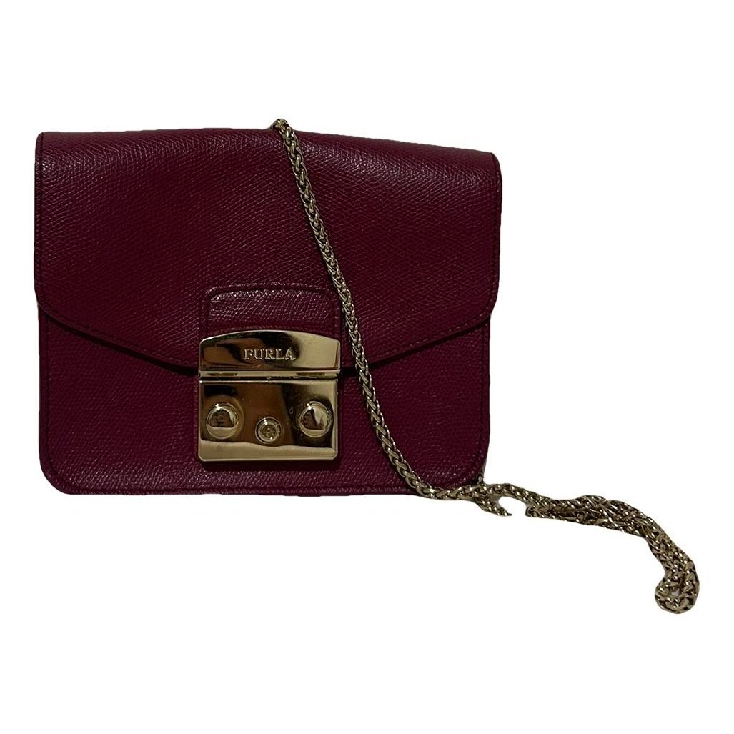 Metropolis leather mini bag