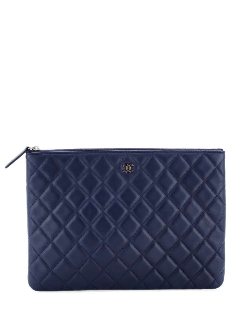 O Case Quilted Lambskin Medium clutch bag