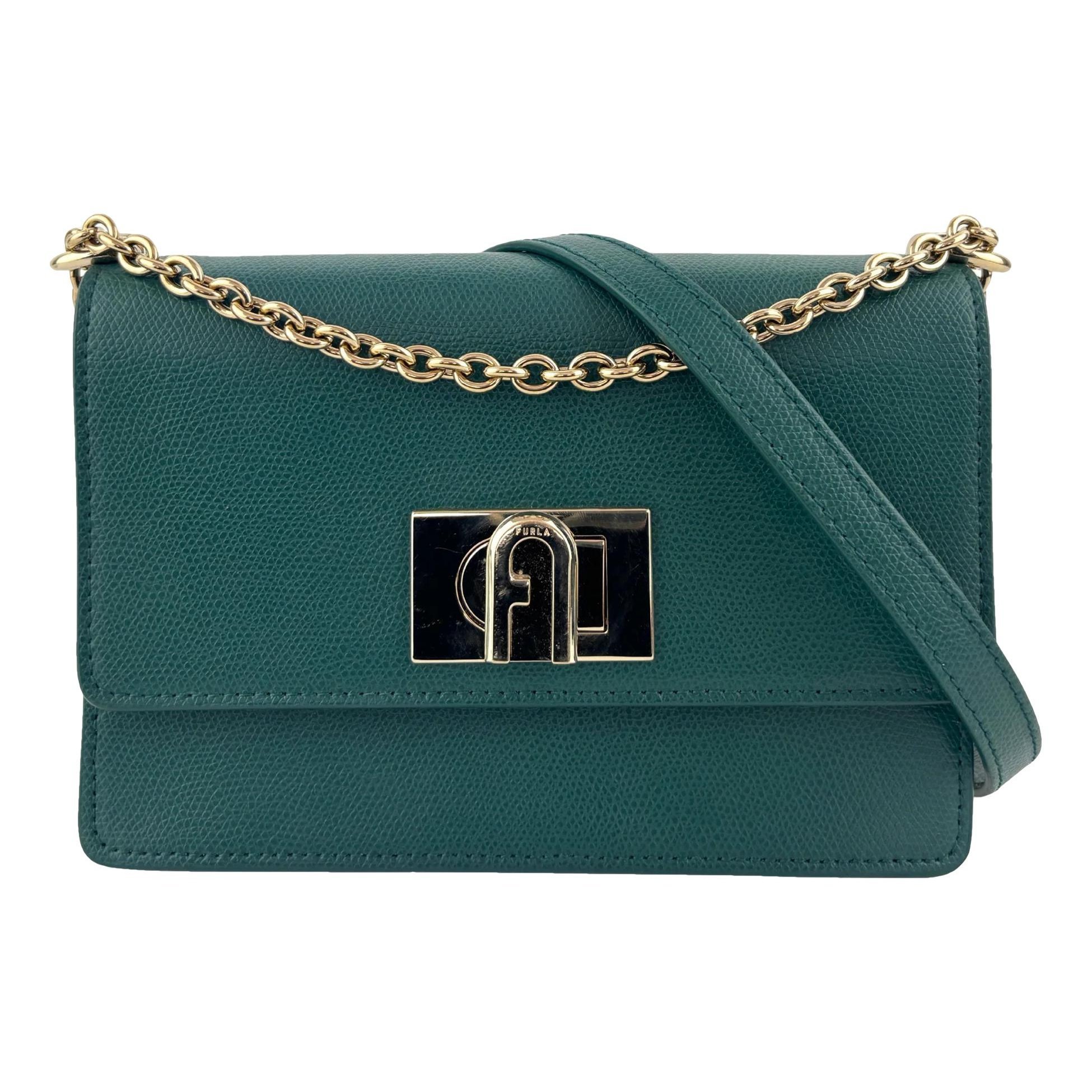 Leather crossbody bag