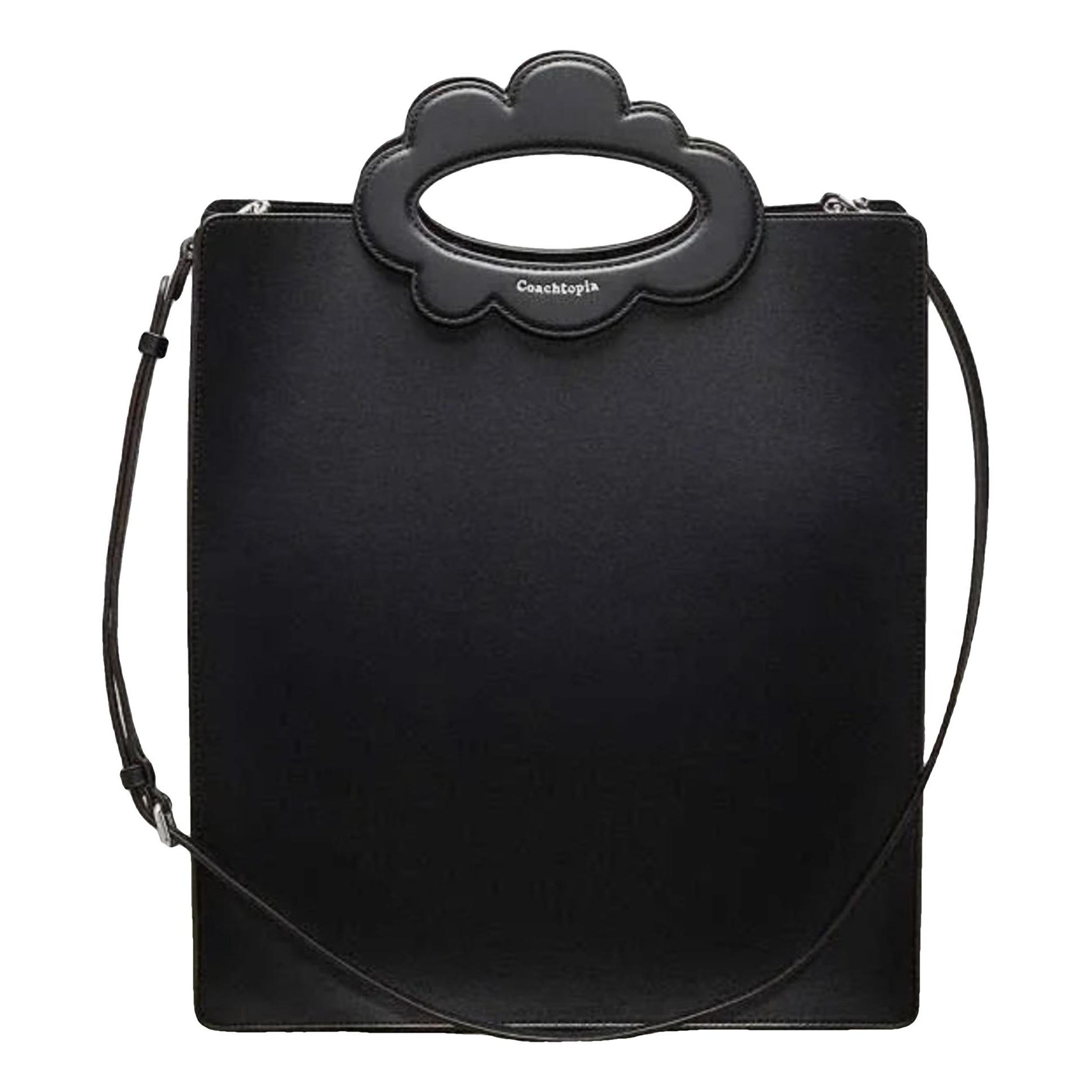 Leather tote