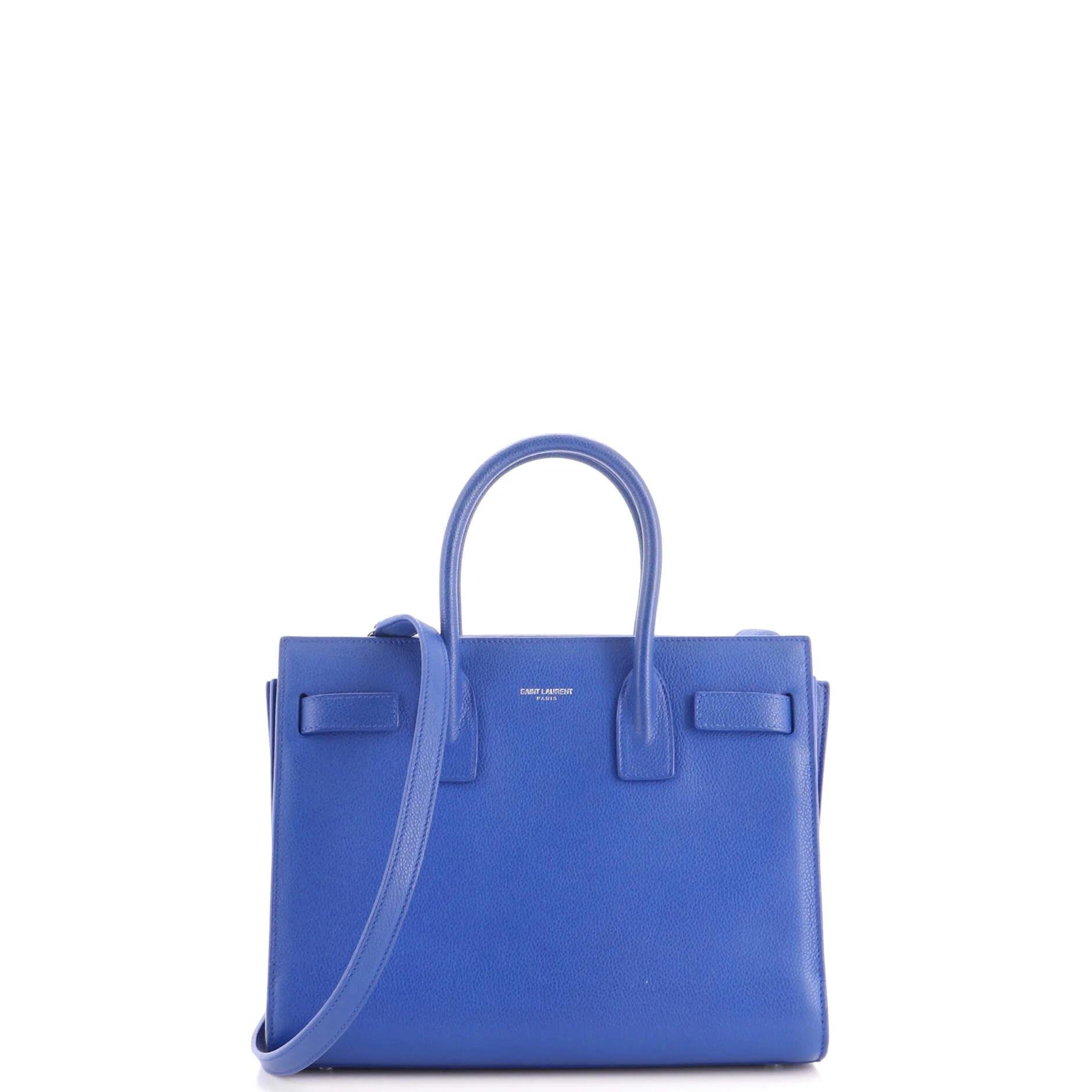 Leather tote
