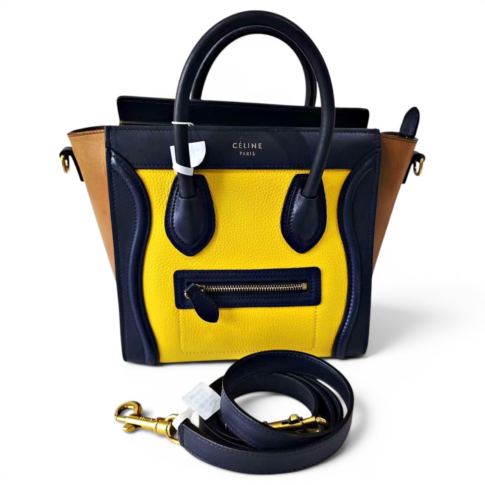 Nano Luggage leather handbag