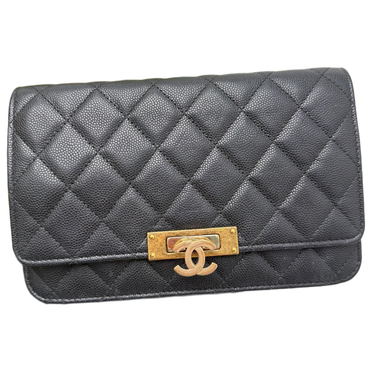 Wallet On Chain Timeless/Classique leather crossbody bag