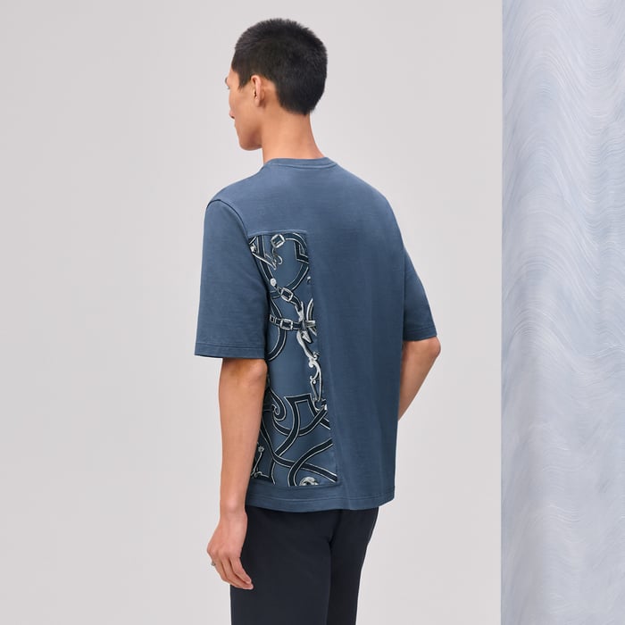 Bleu Turquin "l'Instruction Du Roy" T-shirt