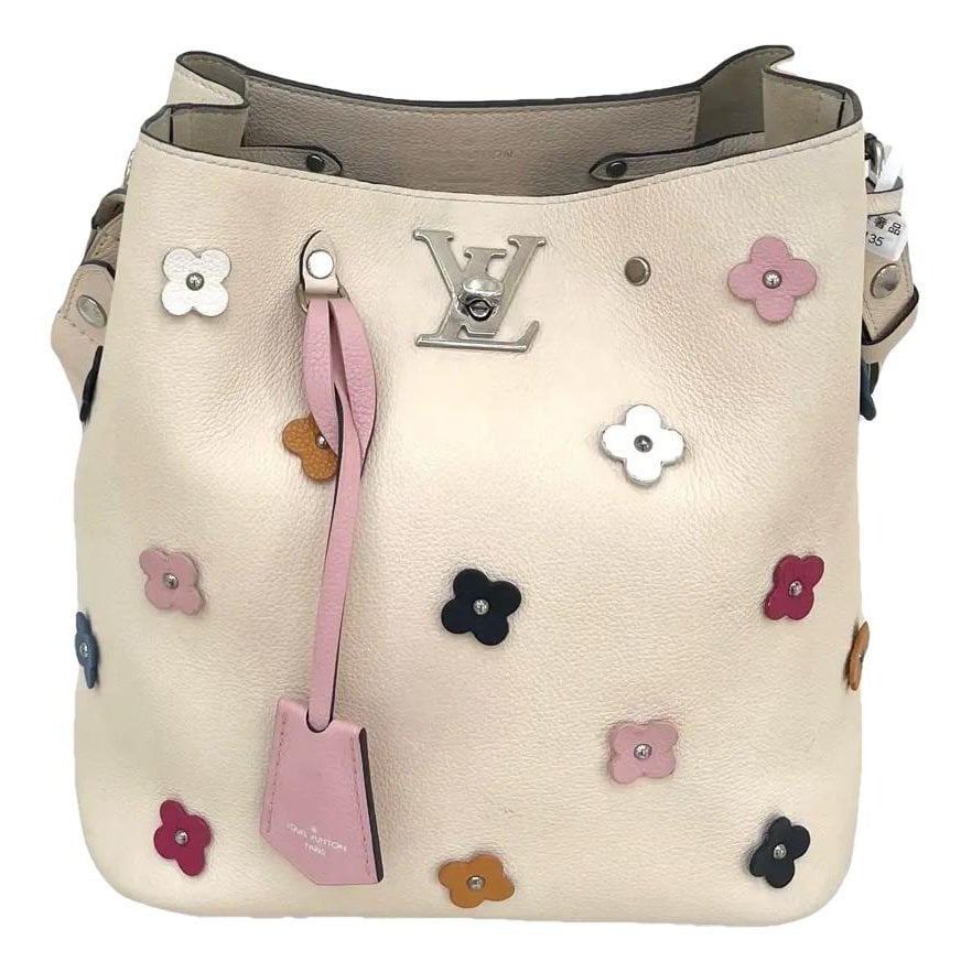 Louis Vuitton Lockme Bucket leather crossbody bag