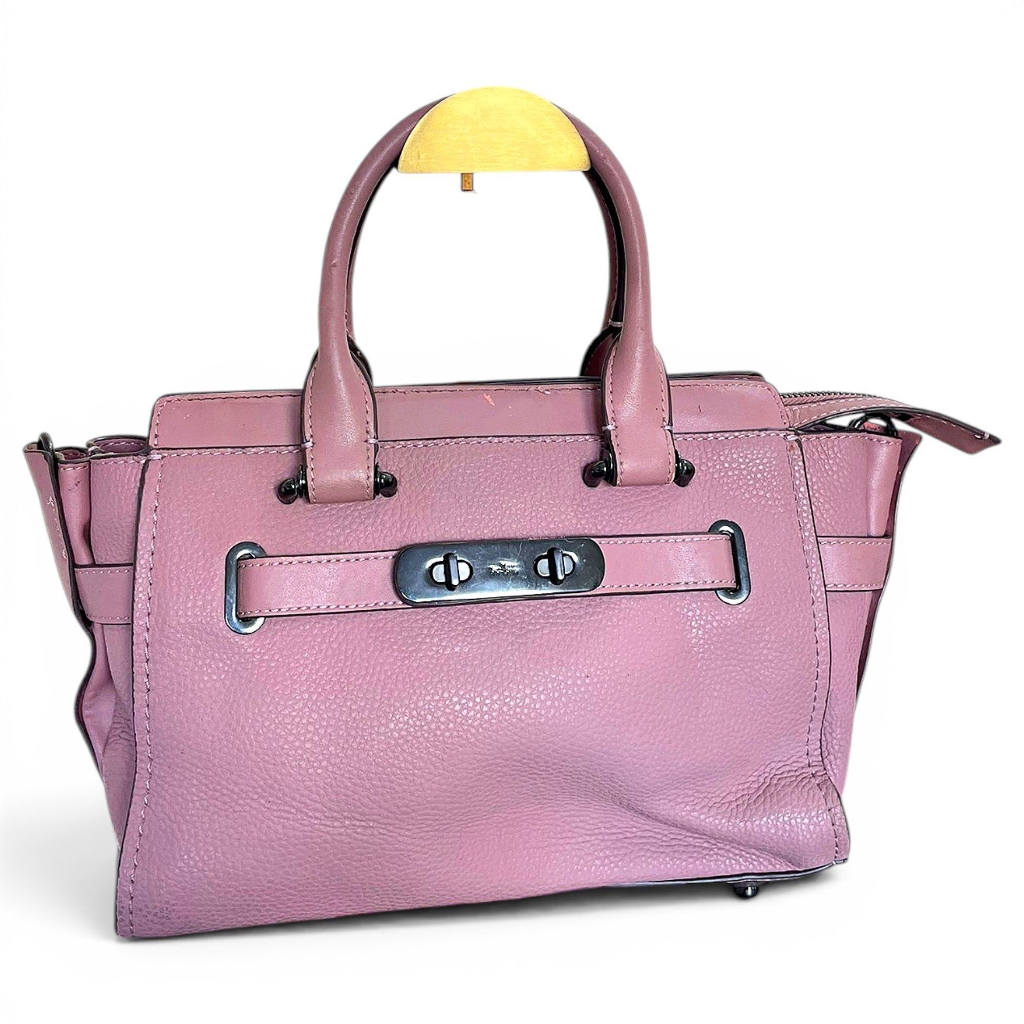 Leather handbag