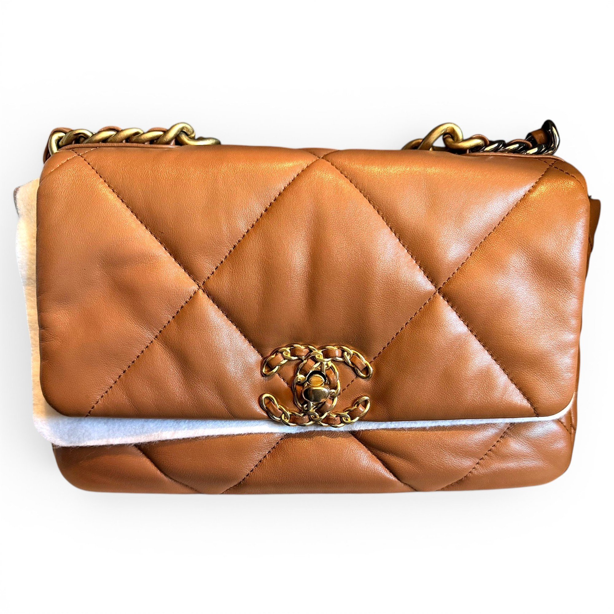 Chanel 19 leather handbag